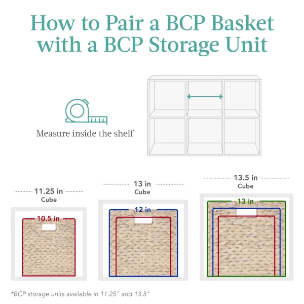 8-Cube Bookshelf, 11in Display Storage System